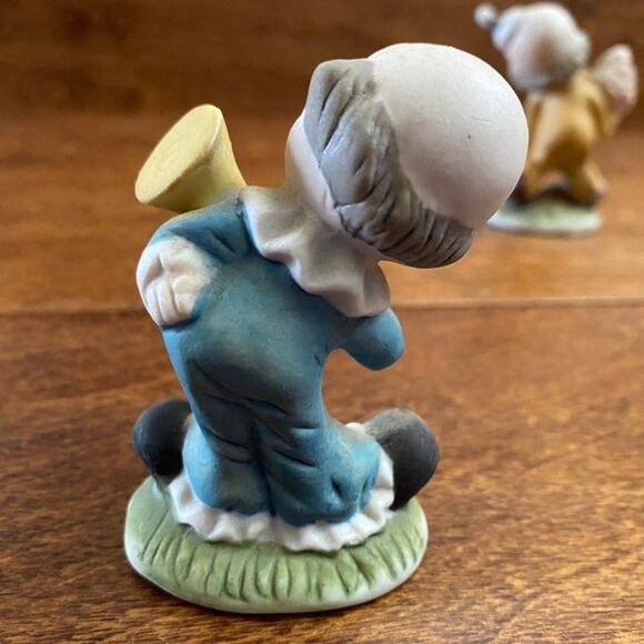 KOREAN Vintage Hand Painted Clown Figures - Picture 6 of 9